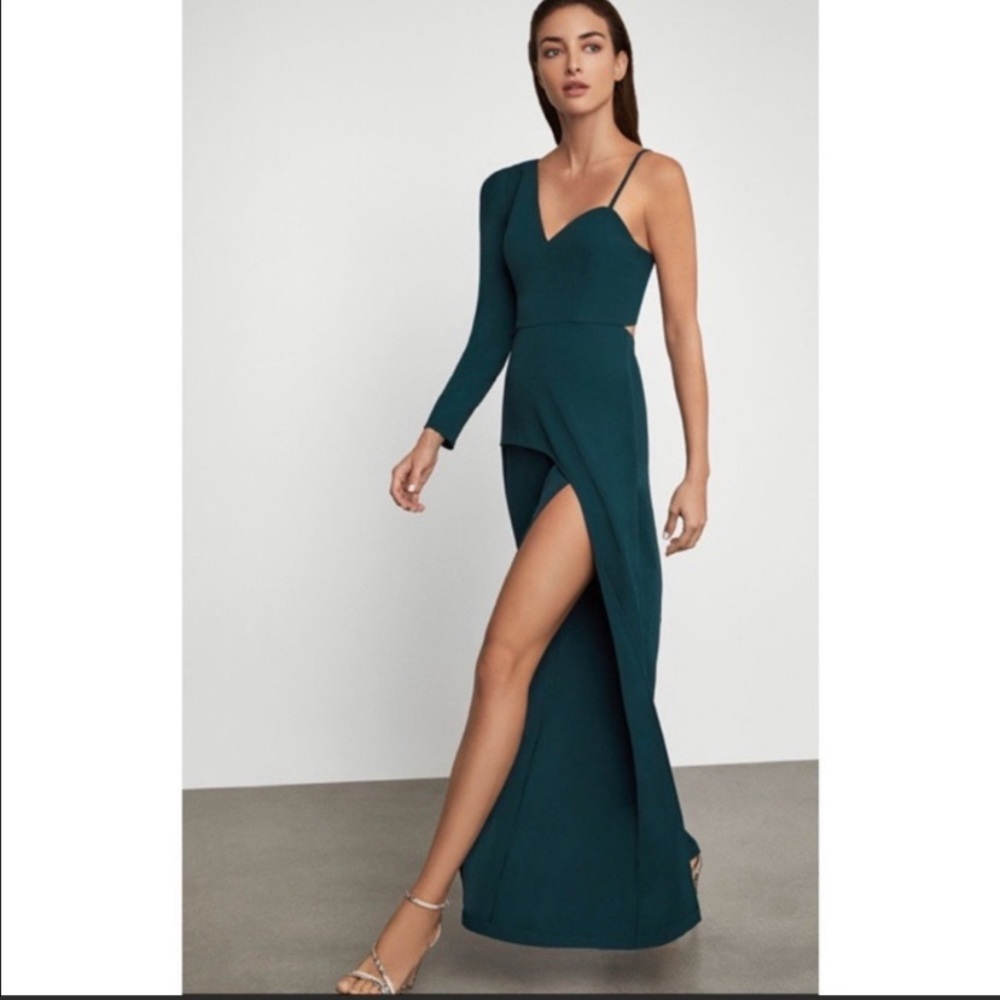 Sexy green jumpsuit by BCBG. Like new condition! Fits XXS-XS.